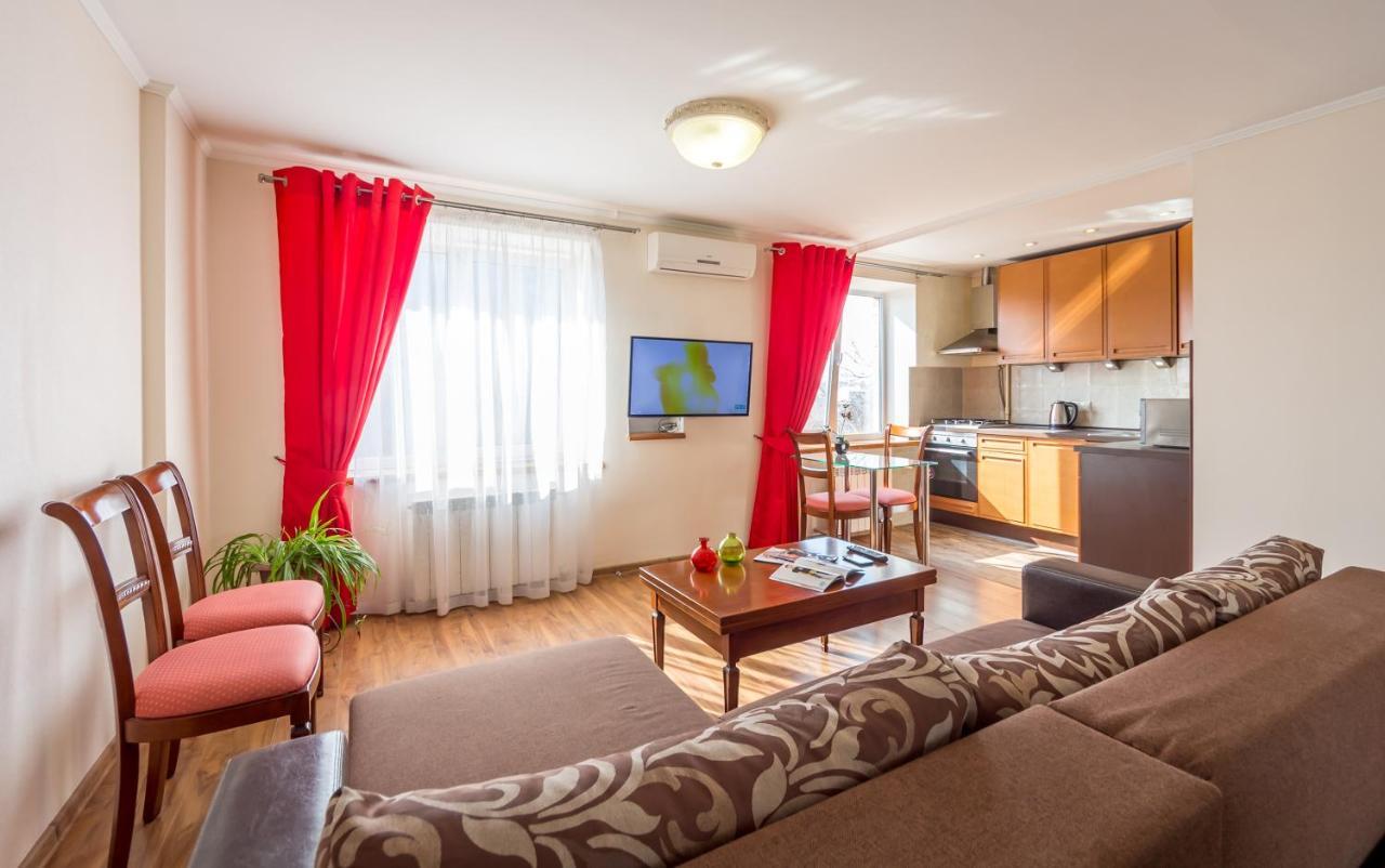 Apartments Near Parus Business Centre Kiev Eksteriør bilde
