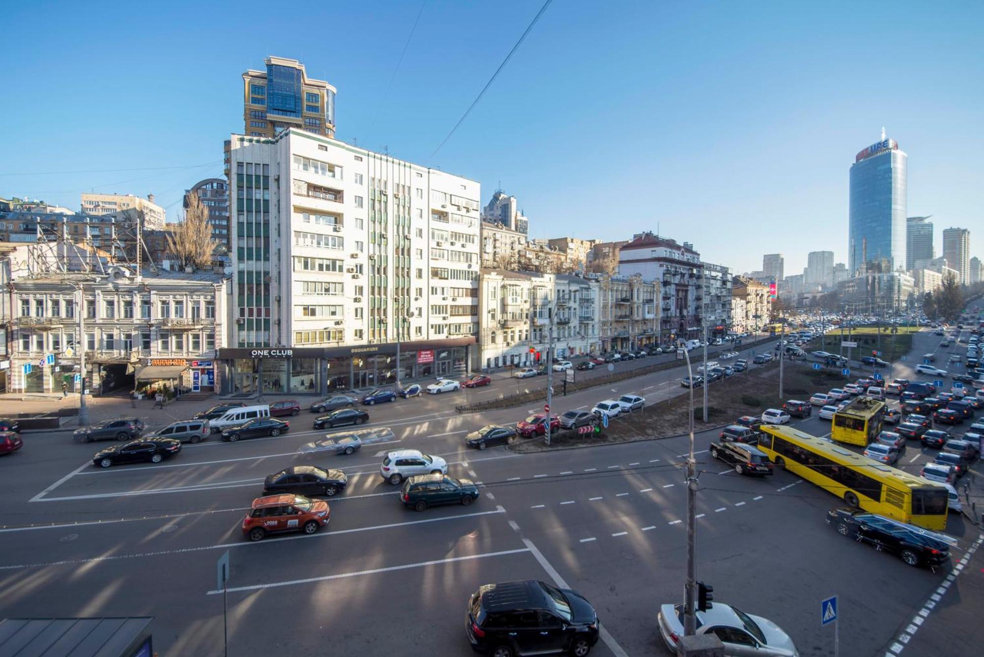 Apartments Near Parus Business Centre Kiev Rom bilde