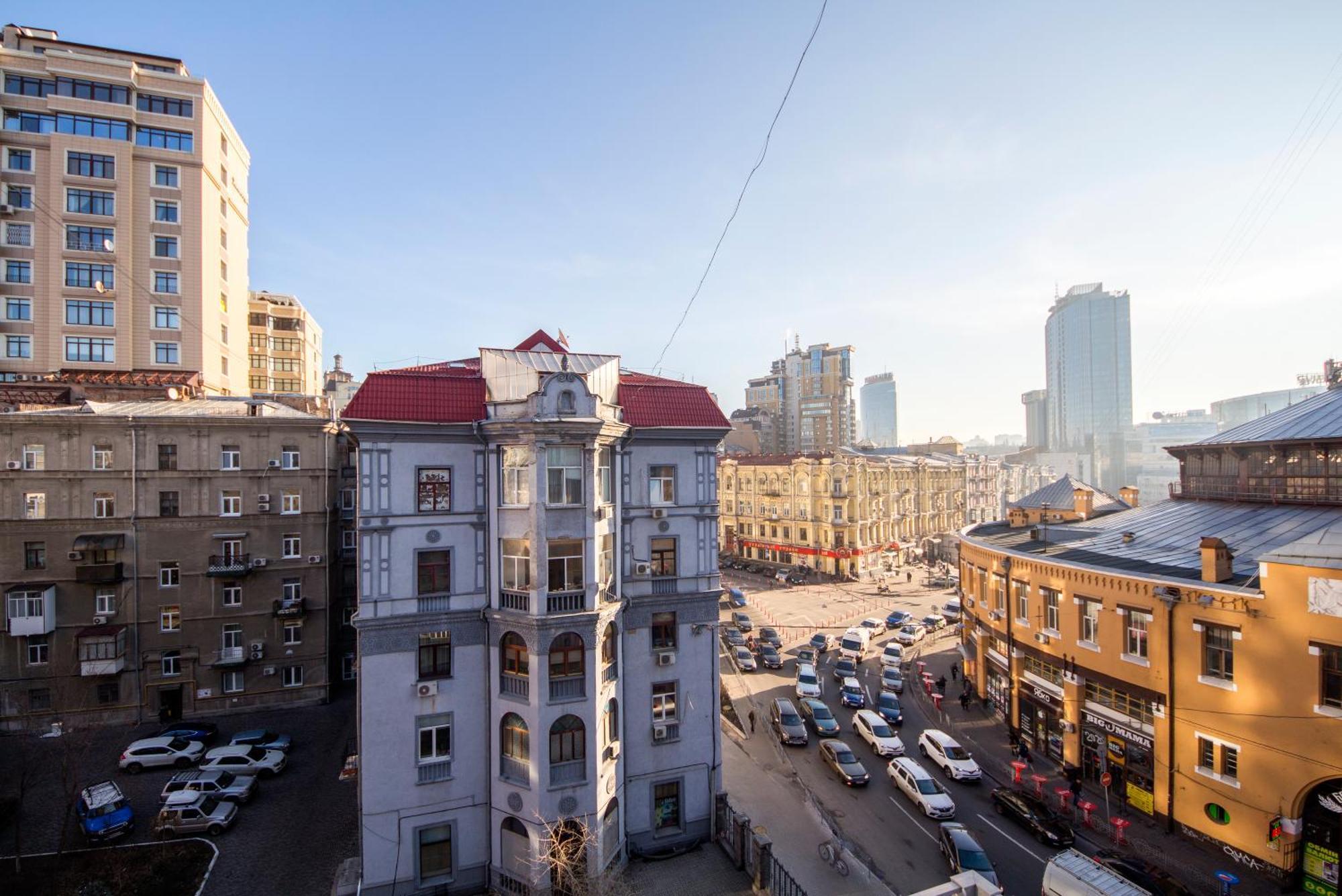 Apartments Near Parus Business Centre Kiev Eksteriør bilde
