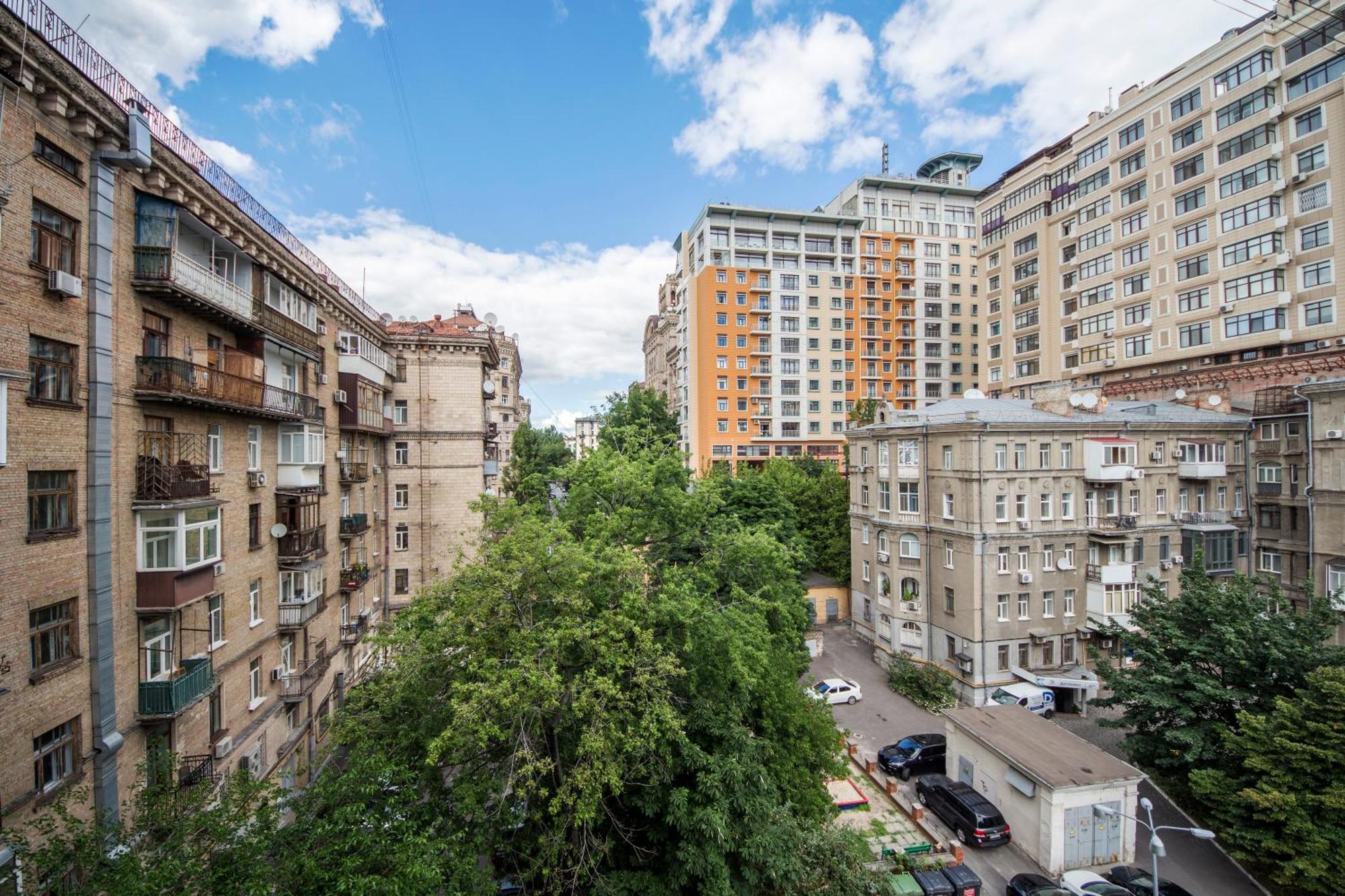 Apartments Near Parus Business Centre Kiev Eksteriør bilde